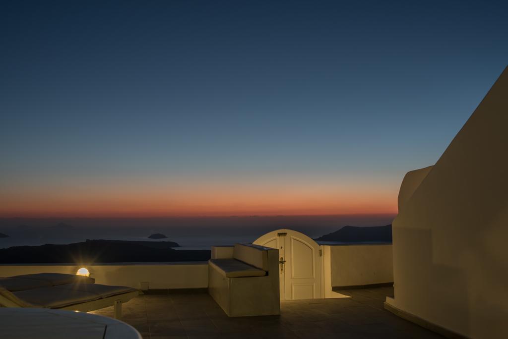 Karpimo Horizon - Caldera View With Private Hot Tub Villa Firostefani Rom bilde