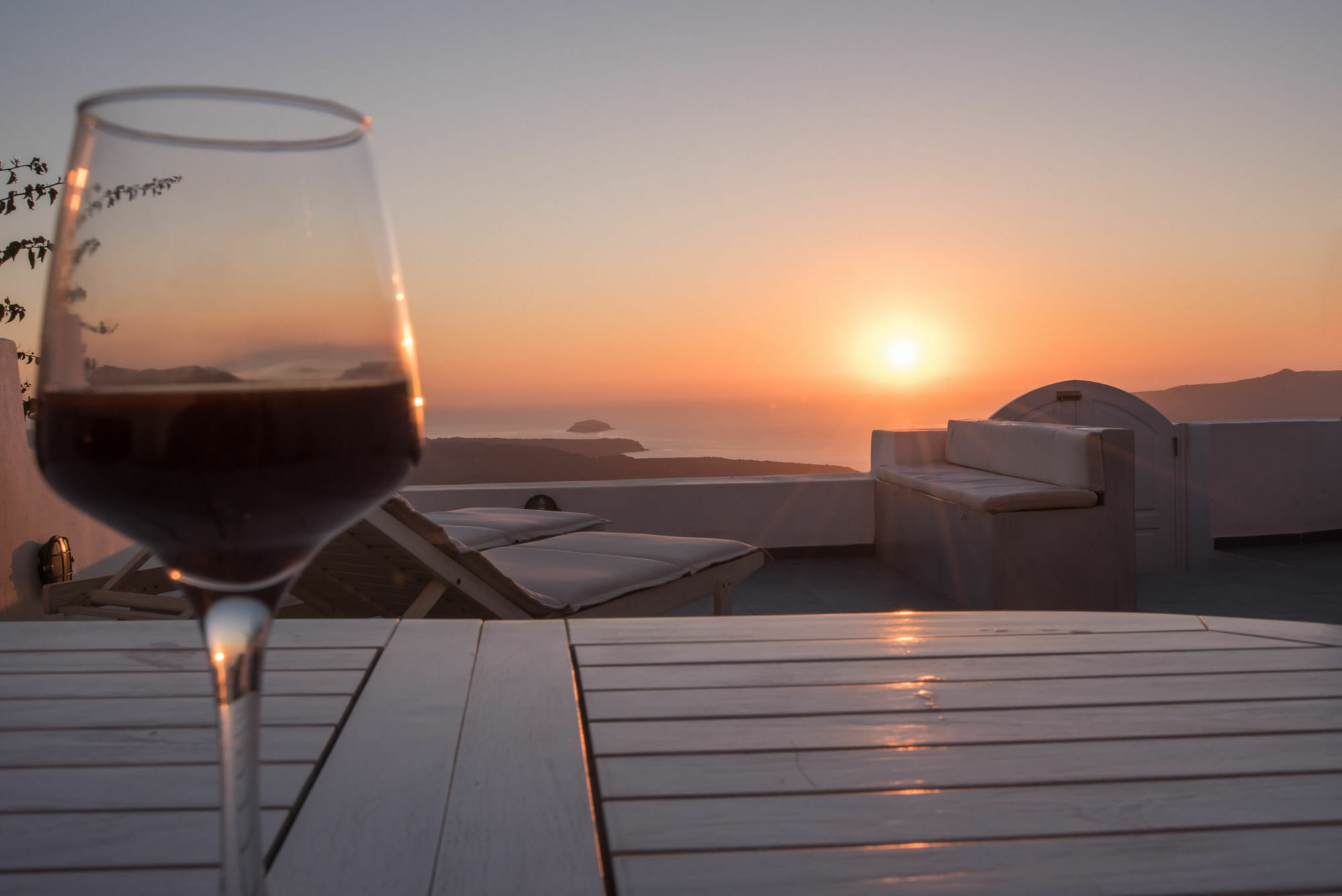 Karpimo Horizon - Caldera View With Private Hot Tub Villa Firostefani Eksteriør bilde
